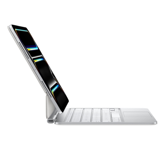 Чохол-клавіатура Apple Magic Keyboard White for iPad Pro 11" (2024) - ціна, характеристики, відгуки, розстрочка, фото 3