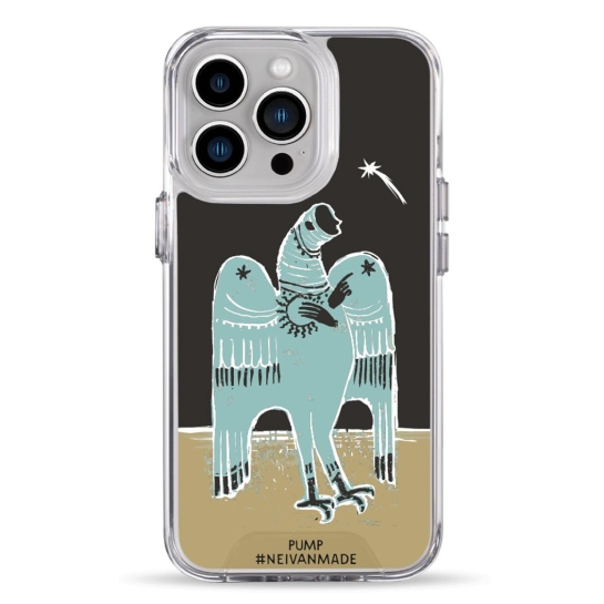 Чохол Pump Transparency Silver Button Case for iPhone 13 Pro Comet - ціна, характеристики, відгуки, розстрочка, фото 1