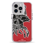 Чехол Pump Transparency Silver Button Case for iPhone 13 Pro Horse