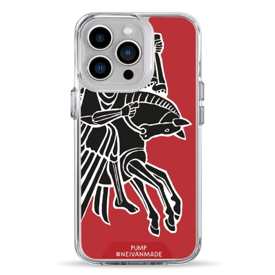 Чехол Pump Transparency Silver Button Case for iPhone 13 Pro Horse - цена, характеристики, отзывы, рассрочка, фото 1