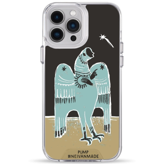 Чехол Pump Transparency Silver Button Case for iPhone 13 Pro Max Comet - цена, характеристики, отзывы, рассрочка, фото 1