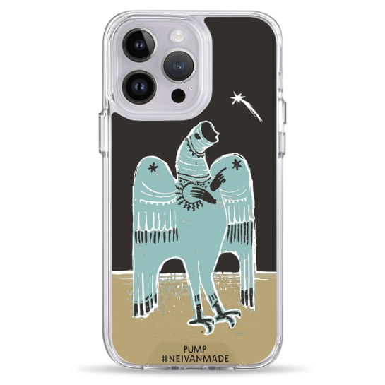 Чохол Pump Transparency Silver Button Case for iPhone 14 Pro Comet - ціна, характеристики, відгуки, розстрочка, фото 1