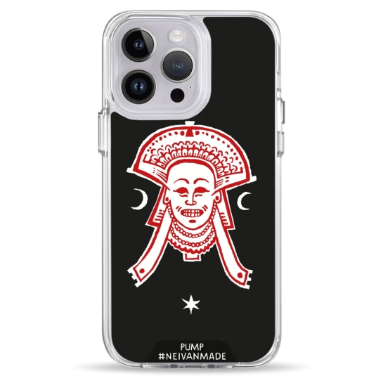 Чохол Pump Transparency Silver Button Case for iPhone 14 Pro Mask - цена, характеристики, отзывы, рассрочка, фото 1