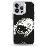 Чехол Pump Transparency Silver Button Case for iPhone 14 Pro Wednesday