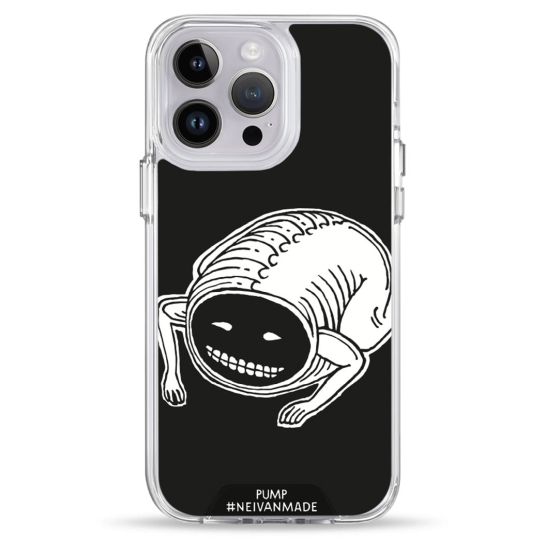 Чехол Pump Transparency Silver Button Case for iPhone 14 Pro Wednesday - цена, характеристики, отзывы, рассрочка, фото 1