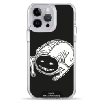 Чохол Pump Transparency Silver Button Case for iPhone 14 Pro Max Wednesday