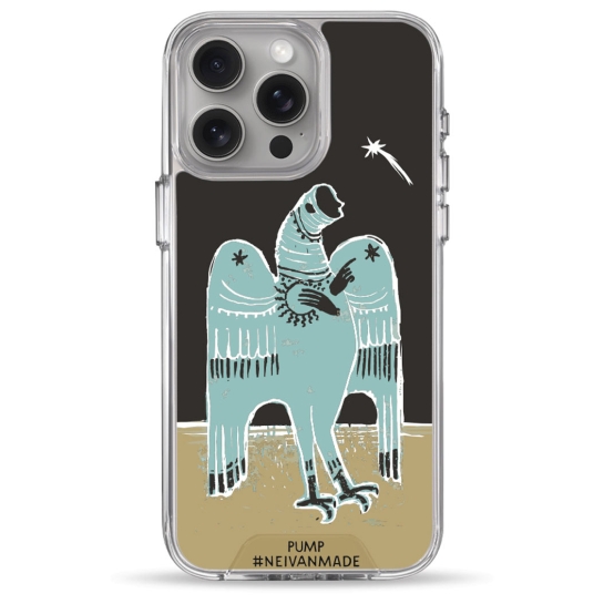 Чохол Pump Transparency Silver Button Case for iPhone 15 Pro Max Comet - цена, характеристики, отзывы, рассрочка, фото 1