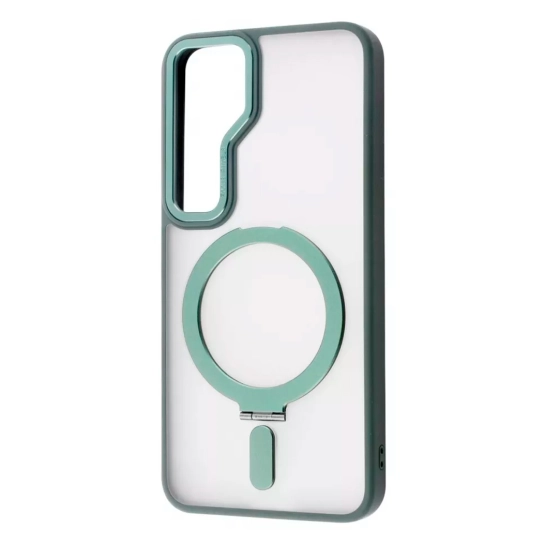 Чохол WAVE Attraction Case with Magnetic Ring Samsung Galaxy S24 Green