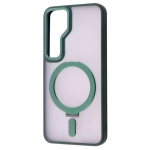 Чохол WAVE Attraction Case with Magnetic Ring Samsung Galaxy S24 Plus Green