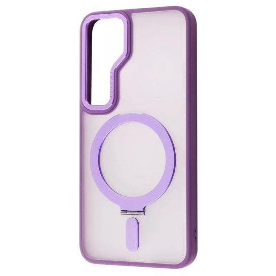 Чехол WAVE Attraction Case with Magnetic Ring Samsung Galaxy S24 Plus Purple - цена, характеристики, отзывы, рассрочка, фото 1