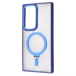 Чохол WAVE Attraction Case with Magnetic Ring Samsung Galaxy S24 Ultra Blue