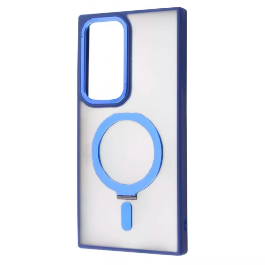 Чохол WAVE Attraction Case with Magnetic Ring Samsung Galaxy S24 Ultra Blue - ціна, характеристики, відгуки, розстрочка, фото 1