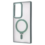 Чохол WAVE Attraction Case with Magnetic Ring Samsung Galaxy S24 Ultra Green