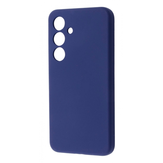 Чехол WAVE Full Silicone Cover Samsung Galaxy S24 Midnight Blue - цена, характеристики, отзывы, рассрочка, фото 1