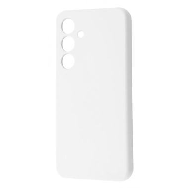 Чехол WAVE Full Silicone Cover Samsung Galaxy S24 White - цена, характеристики, отзывы, рассрочка, фото 1