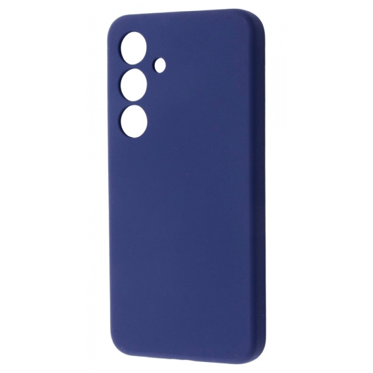 Чехол WAVE Full Silicone Cover Samsung Galaxy S24 Plus Midnight Blue - цена, характеристики, отзывы, рассрочка, фото 1