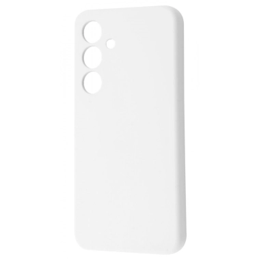Чехол WAVE Full Silicone Cover Samsung Galaxy S24 Plus White - цена, характеристики, отзывы, рассрочка, фото 1