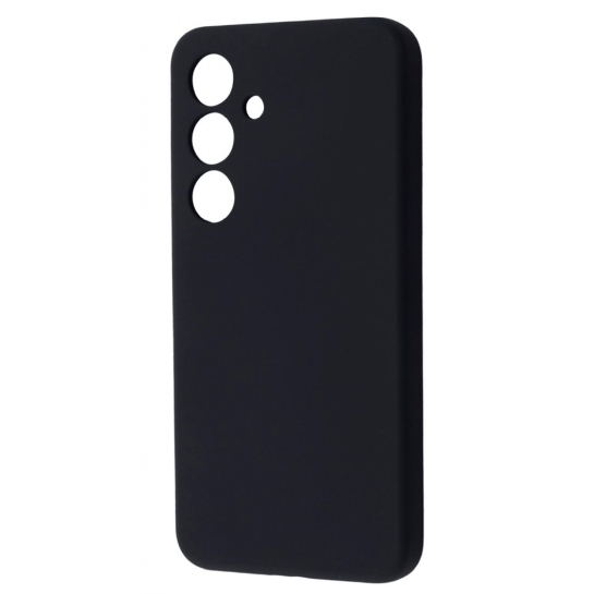 Чехол WAVE Full Silicone Cover Samsung Galaxy S24 Plus Black - цена, характеристики, отзывы, рассрочка, фото 1