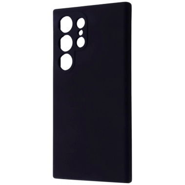 Чехол WAVE Full Silicone Cover Samsung Galaxy S24 Ultra Black - цена, характеристики, отзывы, рассрочка, фото 1