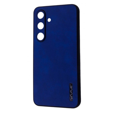 Чехол WAVE Leather Case Samsung Galaxy S24 Blue - цена, характеристики, отзывы, рассрочка, фото 1