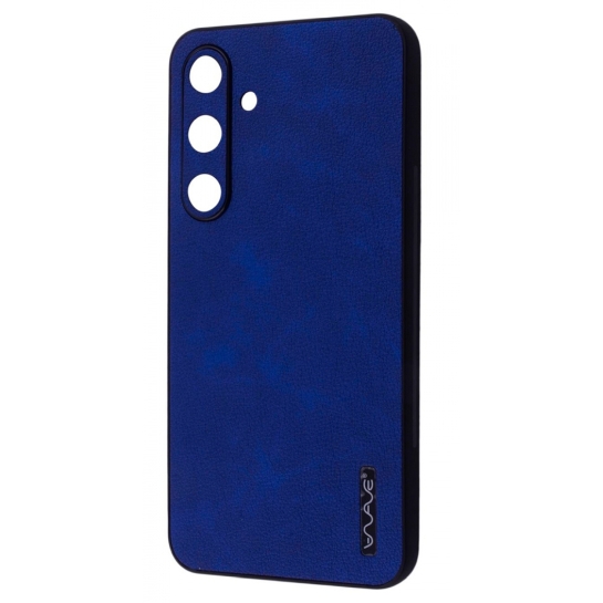 Чехол WAVE Leather Case Samsung Galaxy S24 Plus Blue - цена, характеристики, отзывы, рассрочка, фото 1