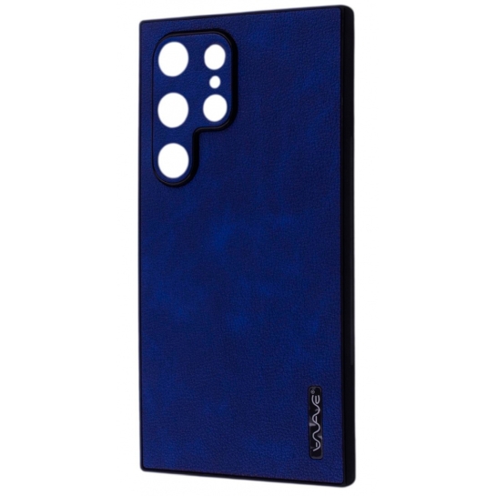 Чехол WAVE Leather Case Samsung Galaxy S24 Ultra Blue - цена, характеристики, отзывы, рассрочка, фото 1