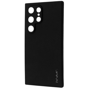 Чехол WAVE Leather Case Samsung Galaxy S24 Ultra Black - цена, характеристики, отзывы, рассрочка, фото 1