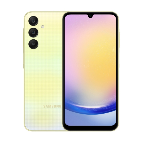 Смартфон Samsung Galaxy A25 5G 128GB Yellow Global - цена, характеристики, отзывы, рассрочка, фото 1
