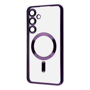 Чехол WAVE Metal Color Case with Magnetic Ring Samsung Galaxy S24 Deep Purple - цена, характеристики, отзывы, рассрочка, фото 1