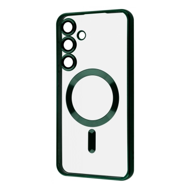 Чехол WAVE Metal Color Case with Magnetic Ring Samsung Galaxy S24 Dark Green - цена, характеристики, отзывы, рассрочка, фото 1