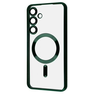 Чехол WAVE Metal Color Case with Magnetic Ring Samsung Galaxy S24 Plus Dark Green - цена, характеристики, отзывы, рассрочка, фото 1