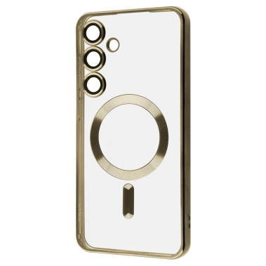 Чехол WAVE Metal Color Case with Magnetic Ring Samsung Galaxy S24 Plus Gold - цена, характеристики, отзывы, рассрочка, фото 1
