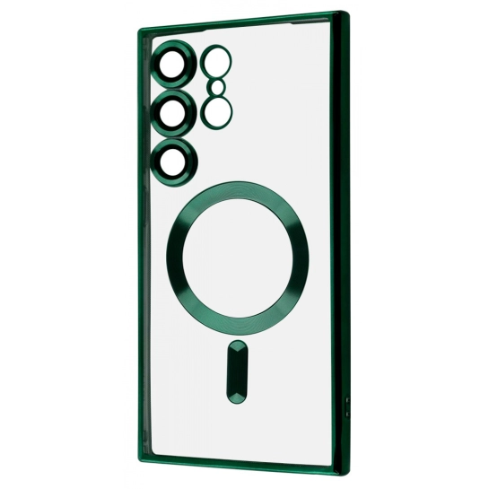 Чохол WAVE Metal Color Case with Magnetic Ring Samsung Galaxy S24 Ultra Dark Green