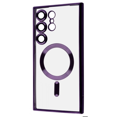 Чехол WAVE Metal Color Case with Magnetic Ring Samsung Galaxy S24 Ultra Deep Purple - цена, характеристики, отзывы, рассрочка, фото 1