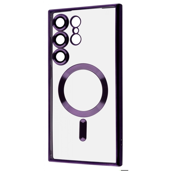 Чехол WAVE Metal Color Case with Magnetic Ring Samsung Galaxy S24 Ultra Deep Purple