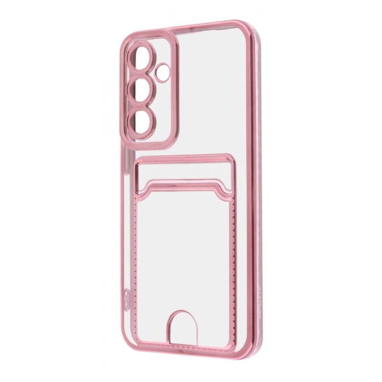 Чохол WAVE Metal Pocket Case Samsung Galaxy S24 Pink - цена, характеристики, отзывы, рассрочка, фото 1