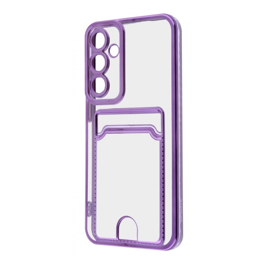 Чохол WAVE Metal Pocket Case Samsung Galaxy S24 Purple - цена, характеристики, отзывы, рассрочка, фото 1