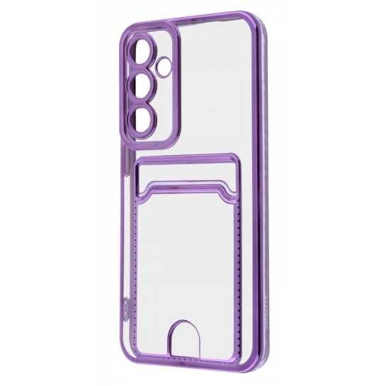 Чехол WAVE Metal Pocket Case Samsung Galaxy S24 Plus Purple - цена, характеристики, отзывы, рассрочка, фото 1