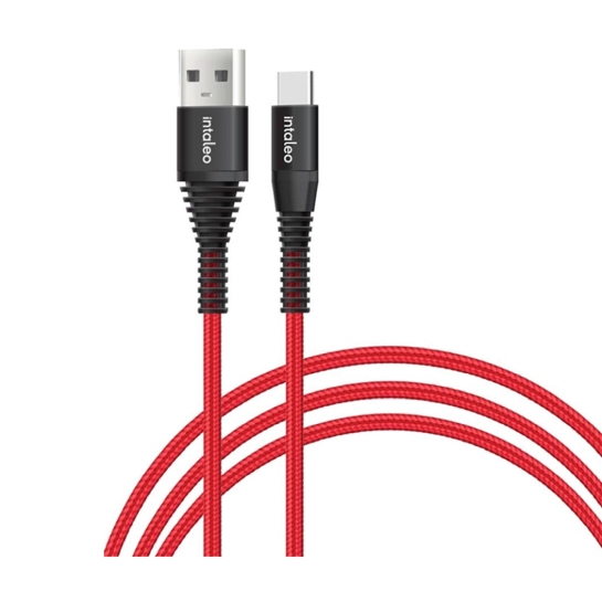 Кабель Intaleo USB to Type-C 1,2m Red - цена, характеристики, отзывы, рассрочка, фото 1