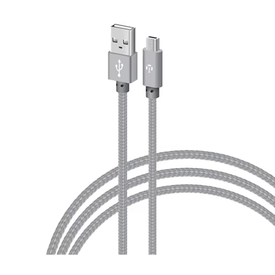 Кабель Intaleo Micro USB 2m Gray