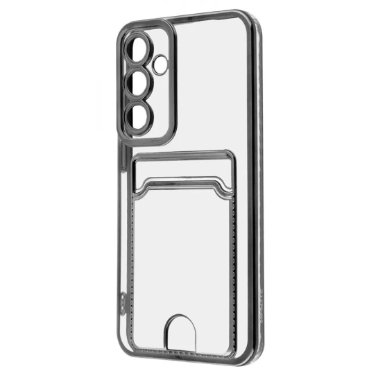 Чехол WAVE Metal Pocket Case Samsung Galaxy S23 FE Black - цена, характеристики, отзывы, рассрочка, фото 1