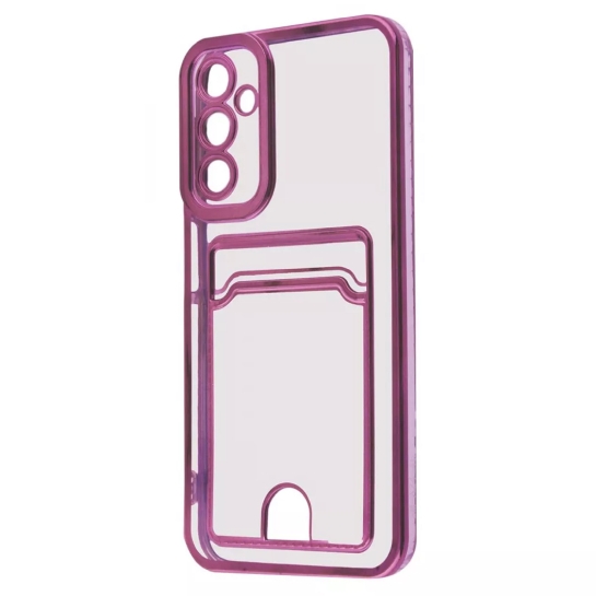 Чехол WAVE Metal Pocket Case Samsung Galaxy A55 Pink - цена, характеристики, отзывы, рассрочка, фото 1