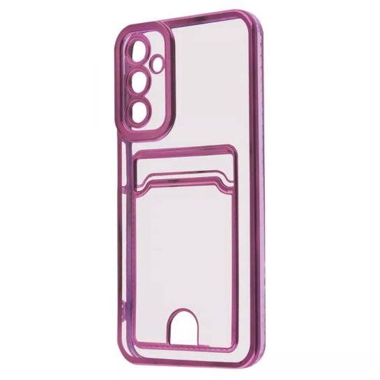 Чехол WAVE Metal Pocket Case Samsung Galaxy A55 Pink