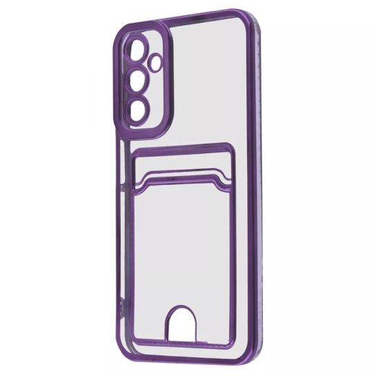 Чехол WAVE Metal Pocket Case Samsung Galaxy A55 Purple - цена, характеристики, отзывы, рассрочка, фото 1