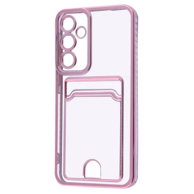 Чехол WAVE Metal Pocket Case Samsung Galaxy A35 Pink - цена, характеристики, отзывы, рассрочка, фото 1