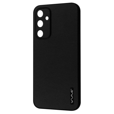 Чехол WAVE Leather Case Samsung Galaxy A35 Black - цена, характеристики, отзывы, рассрочка, фото 1