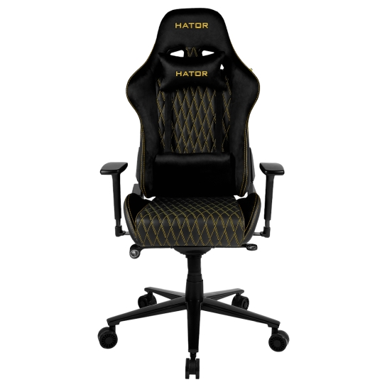 Игровое кресло Hator Darkside Pro Black/Yellow - цена, характеристики, отзывы, рассрочка, фото 1