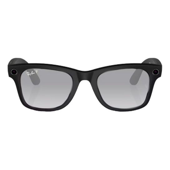 Смарт-окуляри Ray-ban Meta Wayfarer Shiny Black Frame Green Lenses - цена, характеристики, отзывы, рассрочка, фото 1