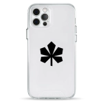 Чохол Pump Transparency Silver Button Case for iPhone 12/12 Pro Kashtan