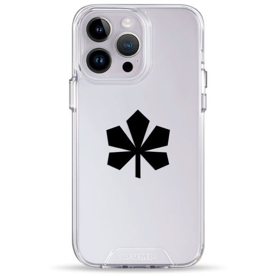 Чохол Pump Transparency Silver Button Case for iPhone 14 Pro Max Kashtan - цена, характеристики, отзывы, рассрочка, фото 1